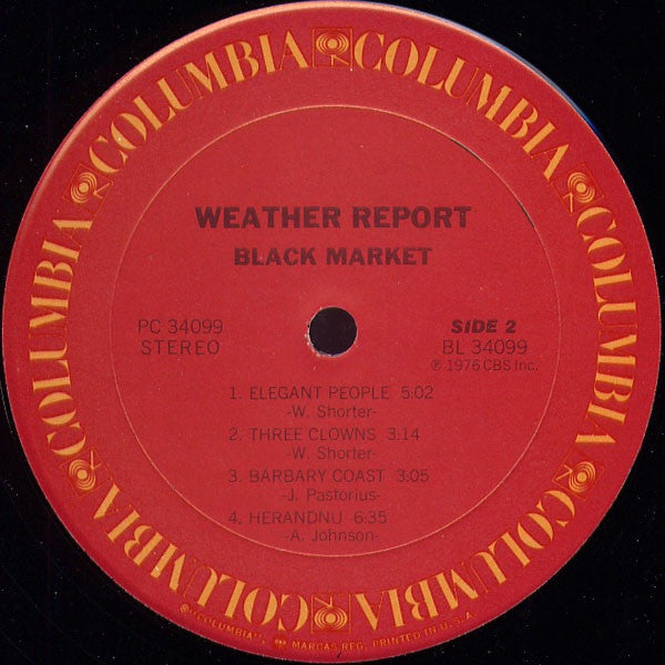 Weather Report - Black Market