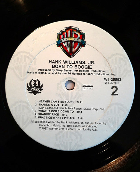 Hank Williams Jr. - Born To Boogie