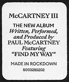 Paul McCartney - McCartney III