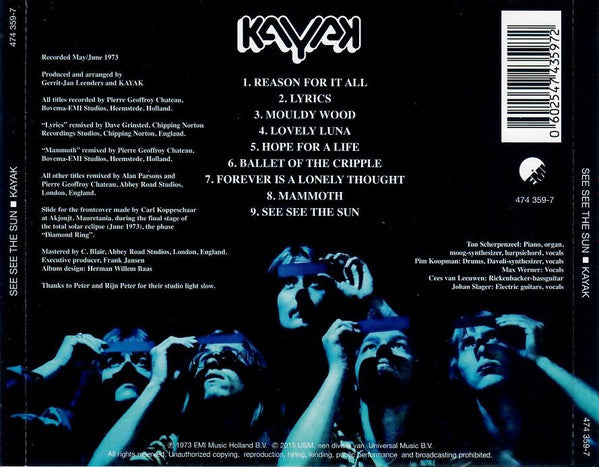 Kayak - See See The Sun