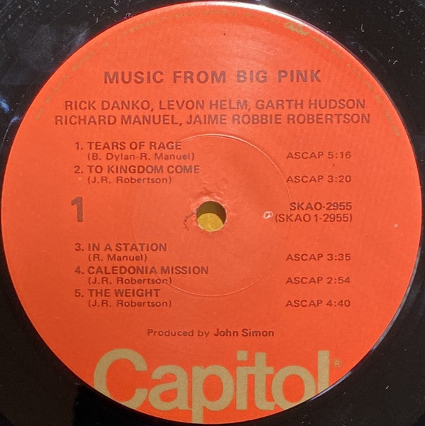 The Band - Music From Big Pink
