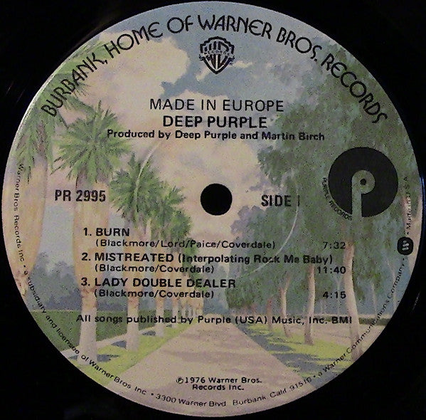 Deep Purple - Made In Europe