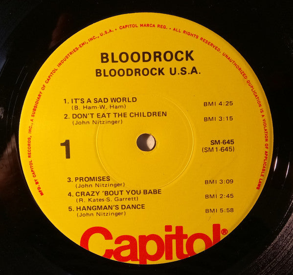 Bloodrock - Bloodrock U.S.A.