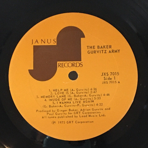 Baker Gurvitz Army - The Baker Gurvitz Army