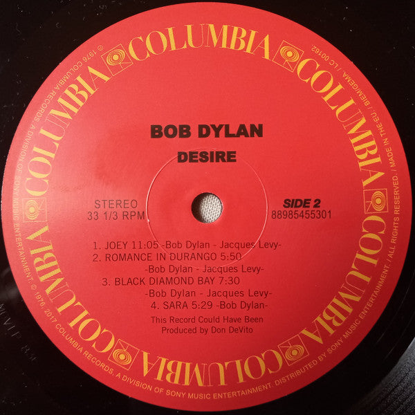 Bob Dylan - Desire