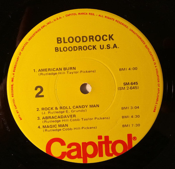 Bloodrock - Bloodrock U.S.A.
