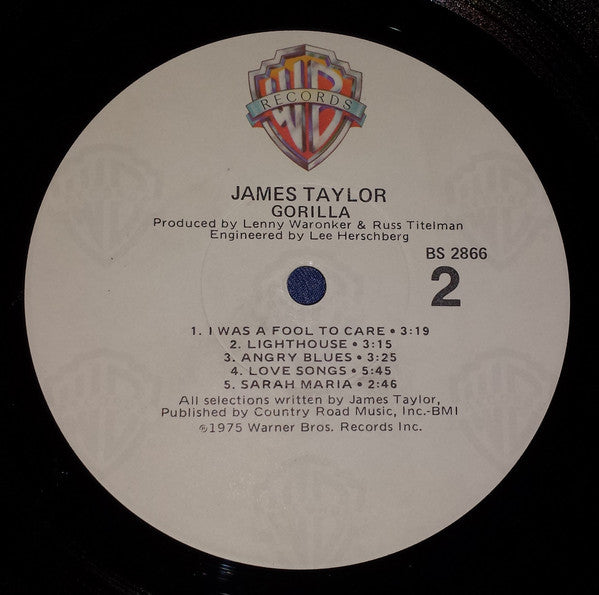 James Taylor (2) - Gorilla