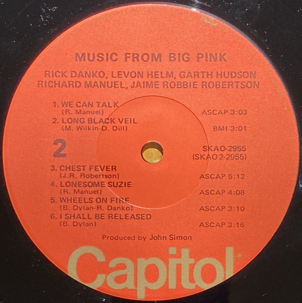 The Band - Music From Big Pink