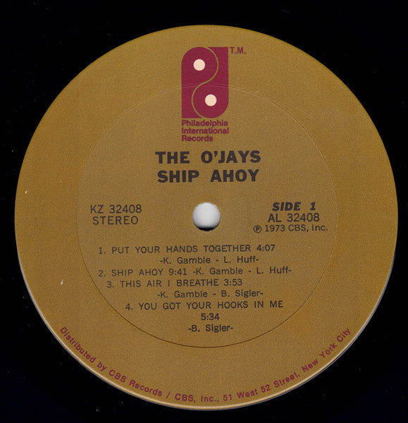The O'Jays - Ship Ahoy