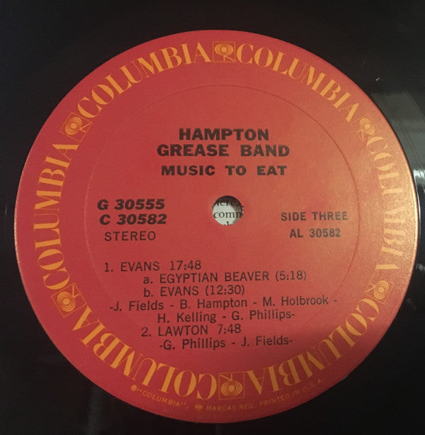 Hampton Grease Band - Music To Eat