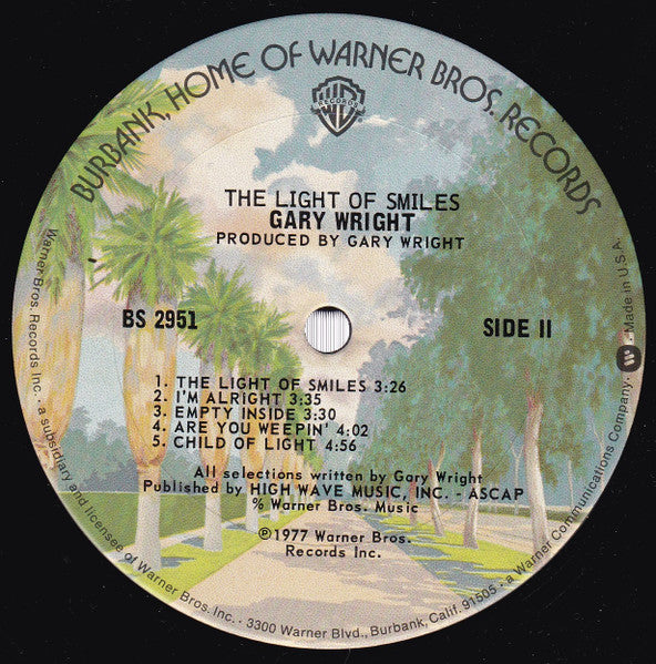 Gary Wright - The Light Of Smiles