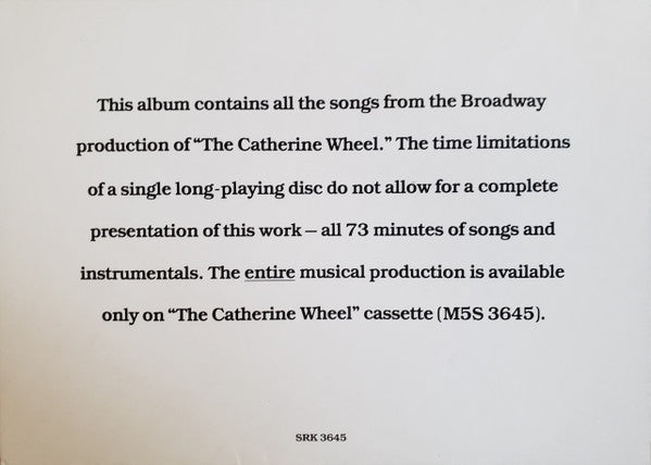 David Byrne - Songs From The Broadway Production Of "The Catherine Wheel"