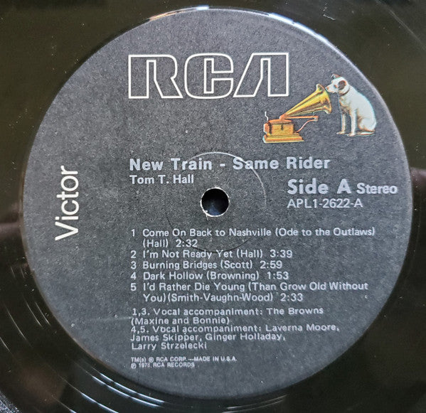 Tom T. Hall - New Train Same Rider
