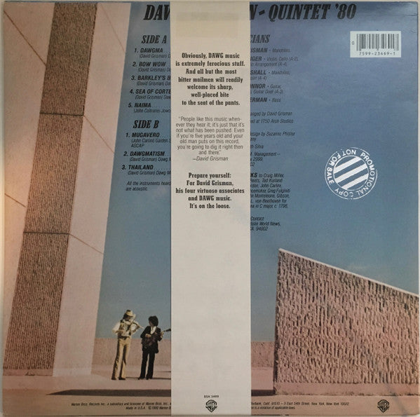 David Grisman - Quintet '80