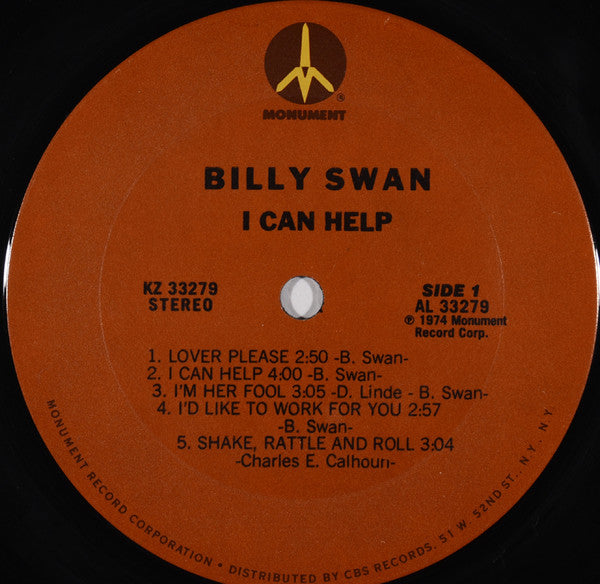 Billy Swan - I Can Help