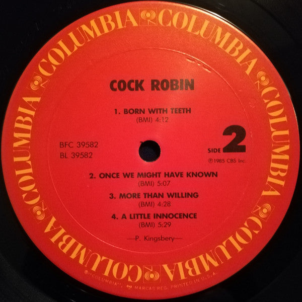Cock Robin - Cock Robin