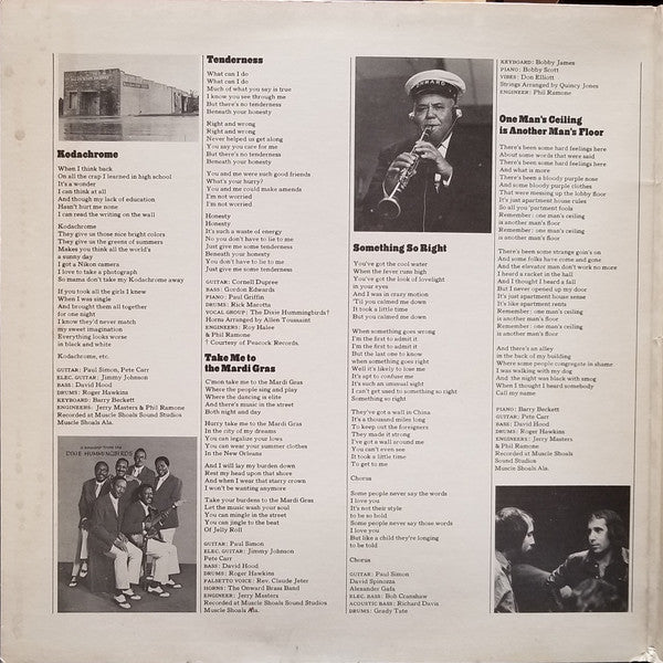 Paul Simon - There Goes Rhymin' Simon