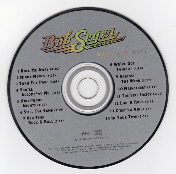 Bob Seger And The Silver Bullet Band - Greatest Hits