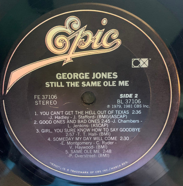 George Jones (2) - Still The Same Ole Me