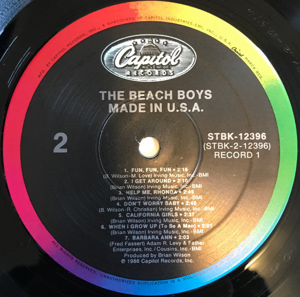 The Beach Boys - Made In U.S.A.
