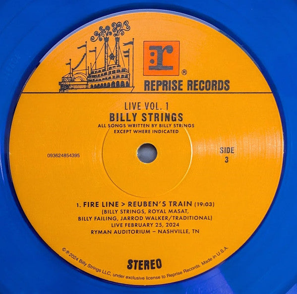 Billy Strings - Live Vol. 1