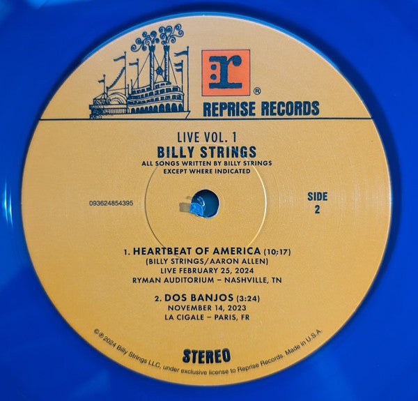 Billy Strings - Live Vol. 1