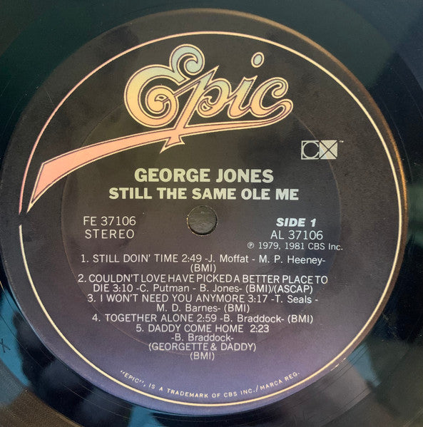 George Jones (2) - Still The Same Ole Me