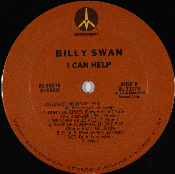 Billy Swan - I Can Help