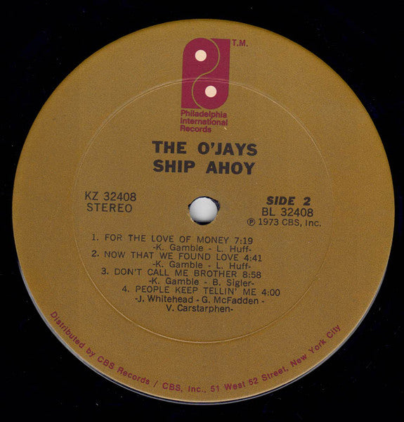 The O'Jays - Ship Ahoy