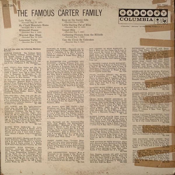 The Carter Family - The Famous Carter Family