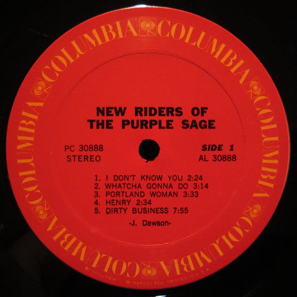New Riders Of The Purple Sage - New Riders Of The Purple Sage