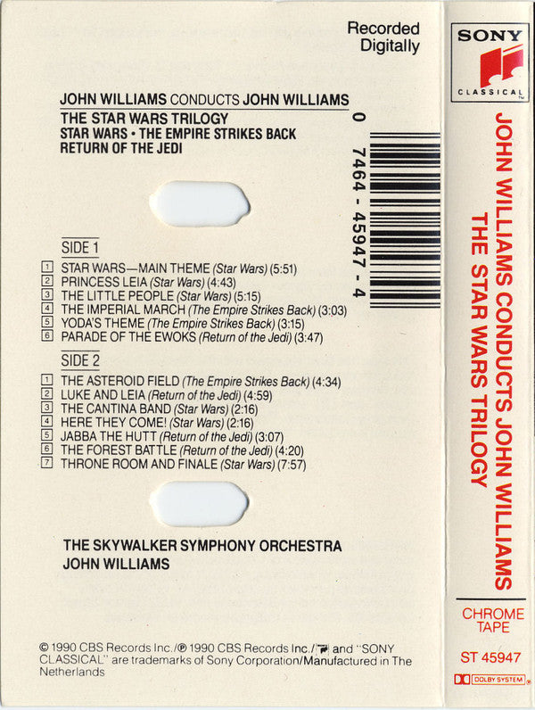 John Williams (4) - John Williams Conducts John Williams - The Star Wars Trilogy