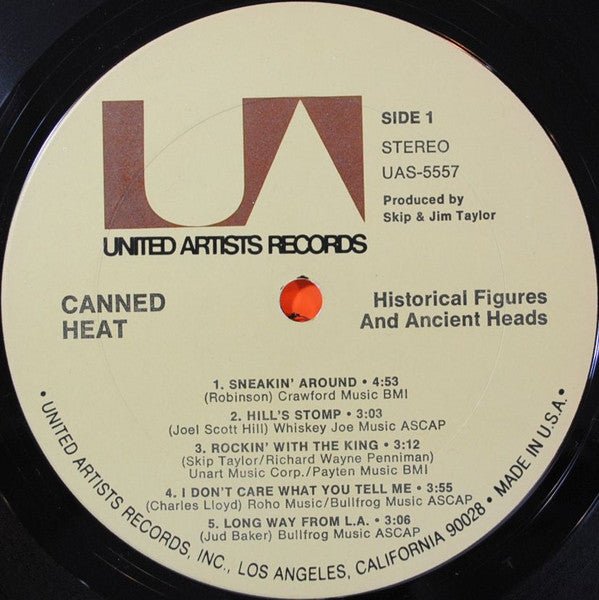 Canned Heat - Historical Figures And Ancient Heads