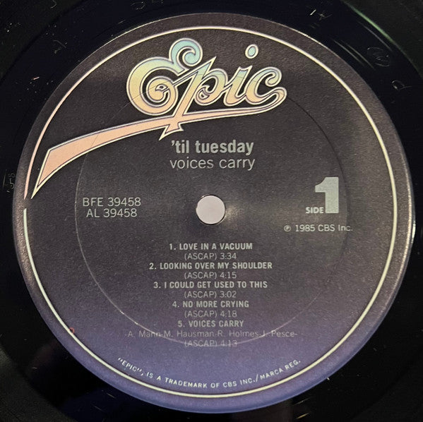 'Til Tuesday - Voices Carry