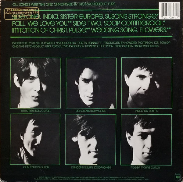 The Psychedelic Furs - The Psychedelic Furs