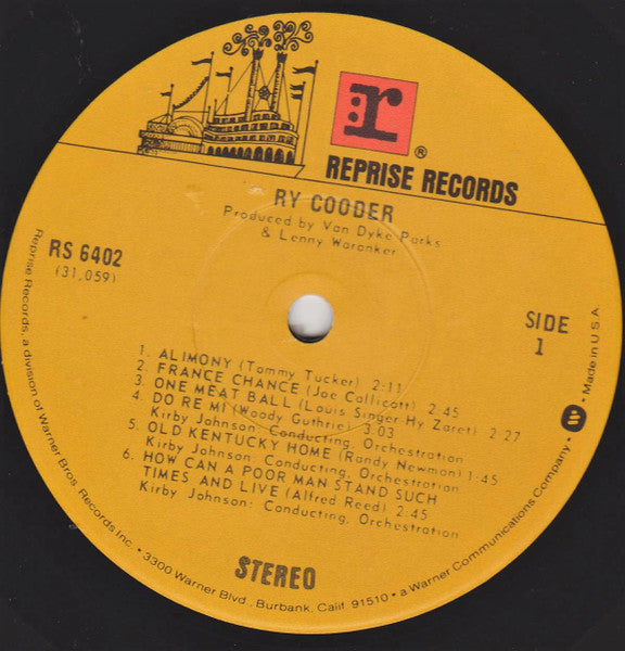 Ry Cooder - Ry Cooder