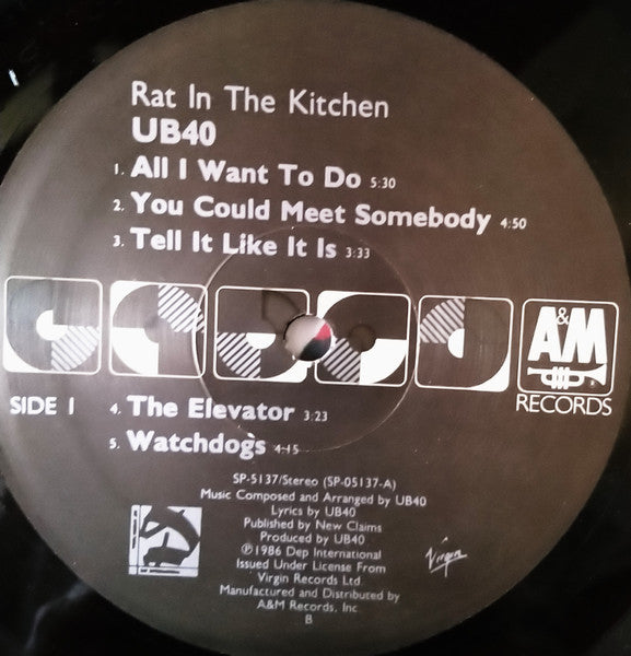 UB40 - Rat In The Kitchen