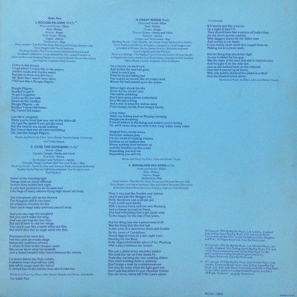 Elton John - Blue Moves