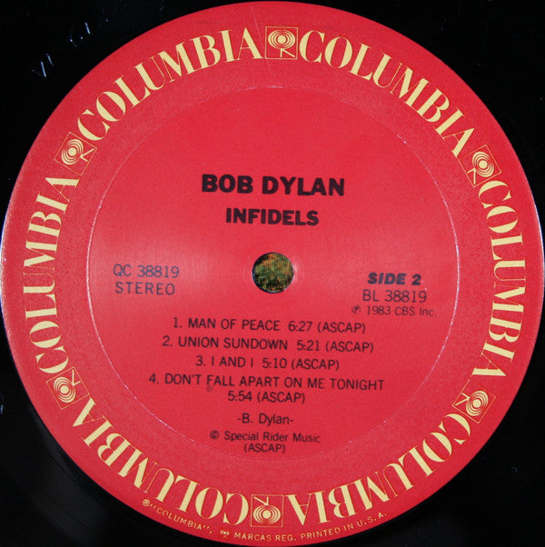 Bob Dylan - Infidels