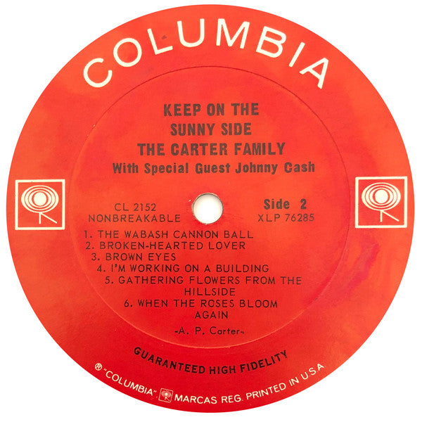 The Carter Family - Keep On The Sunny Side