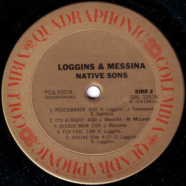Loggins And Messina - Native Sons