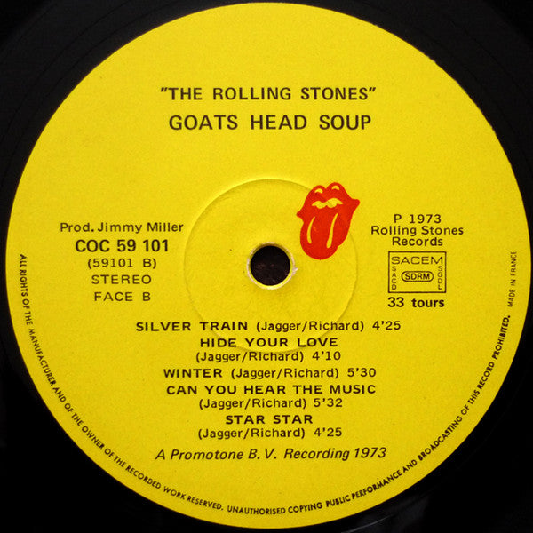 The Rolling Stones - Goats Head Soup