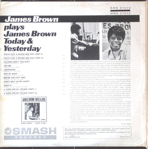 James Brown - James Brown Today & Yesterday