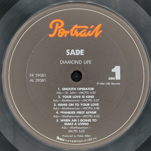 Sade - Diamond Life