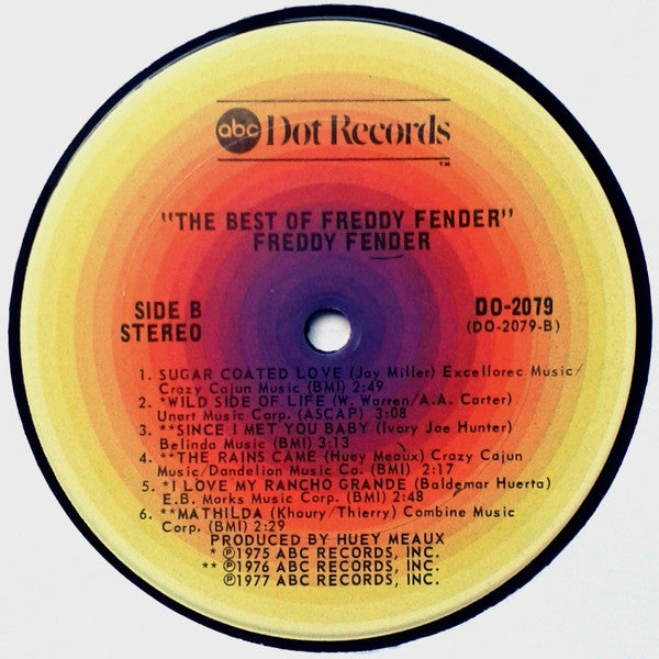Freddy Fender (2) - The Best Of Freddy Fender