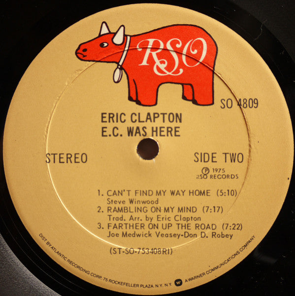 Eric Clapton - E.C. Was Here