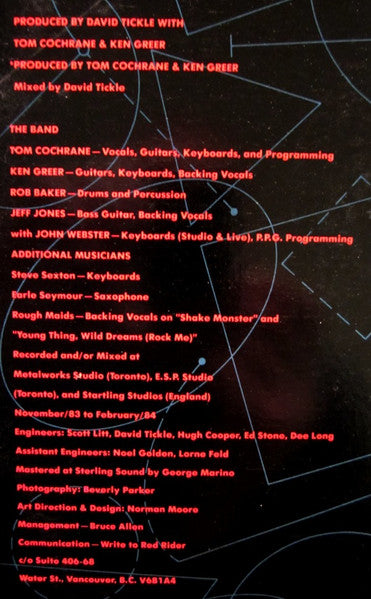 Red Rider - Breaking Curfew