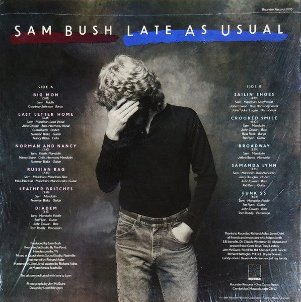 Sam Bush - Late As Usual