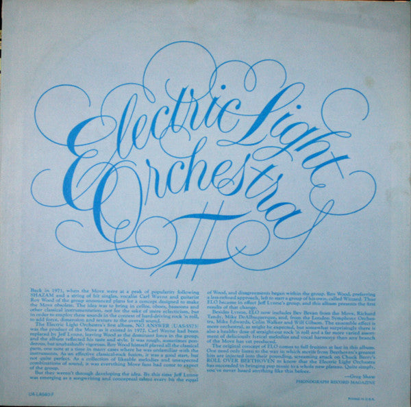 Electric Light Orchestra - Electric Light Orchestra II