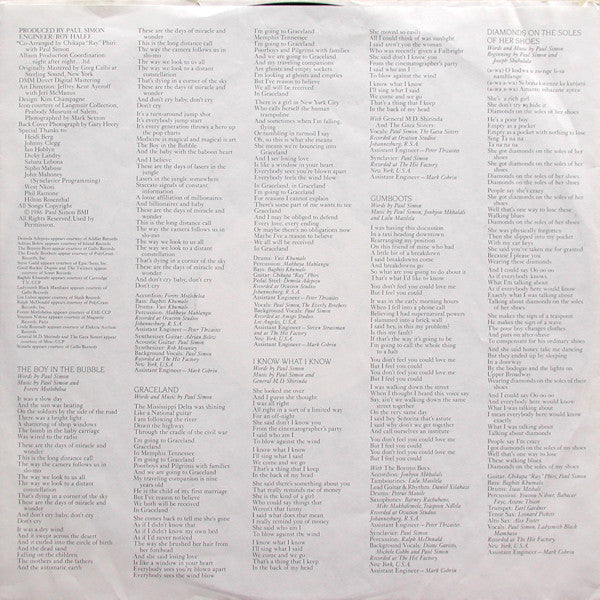 Paul Simon - Graceland